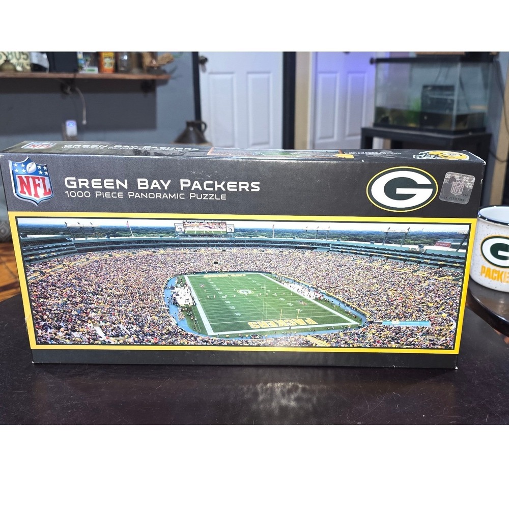 NFL Green Bay Packers 1000 Piece Panoramic Puzzle Lambeau Field MasterPieces